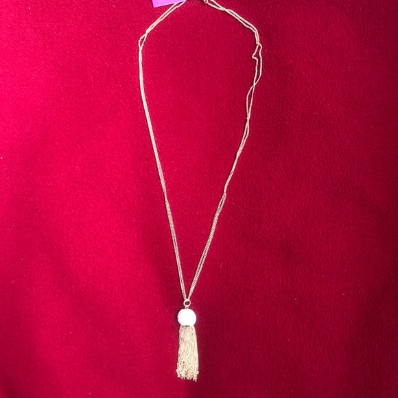 Lilly Pulitzer Jelly Tassel necklace 18” NIP new